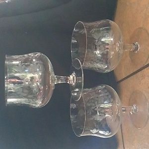 Princesses House Crystal Wine Glasses